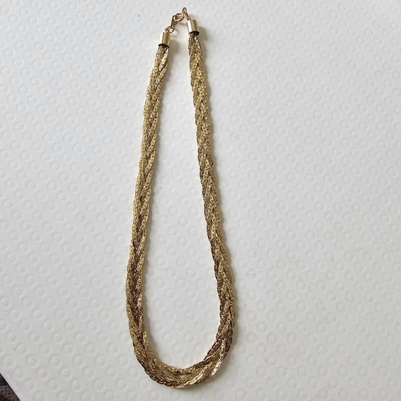 Vintage gold plated necklace like new 18" Made in Korea - Picture 17 of 17